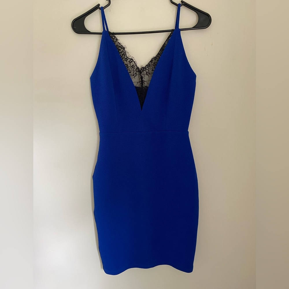 Stretchy Blue Dress